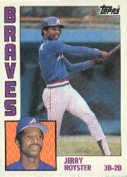 1984 Topps      572     Jerry Royster
